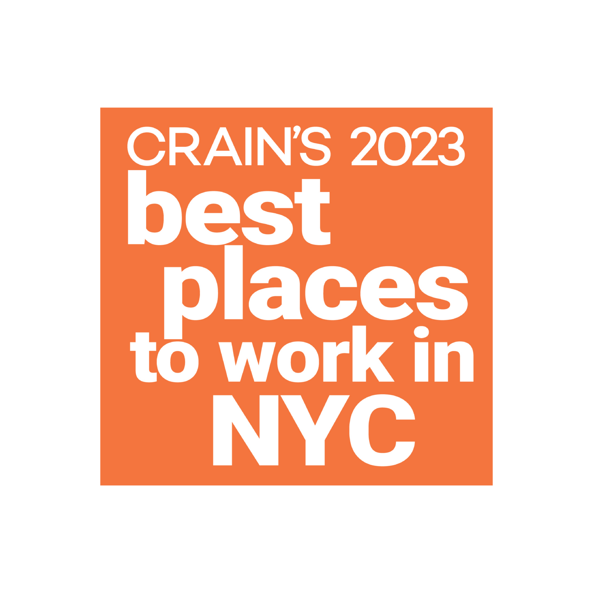 Lightstone Crain’s 2023 Best Places to Work in NYC Lightstone